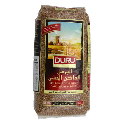 Duru Brown Coarse Bulgur 1KG – Nutritious Whole Grain