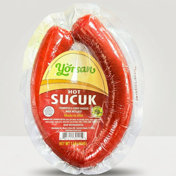 Yöt Sarv Hot Sucuk 1 lb - Fermented & Cured Beef Sausage