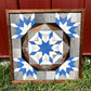 Amish Handmade Barn Quilt Wall Art – Reclaimed Barn Wood – 20.75” x 20.75”