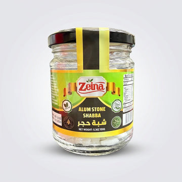 Zeina Alum Stone Shabba 5.3 oz - 100% Natural Potassium Alum