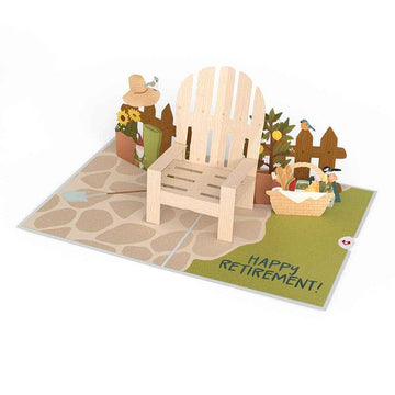 Take It Easy Retirement 5''x7'' Card, Pop-Up Cards