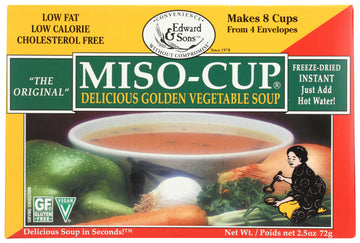 Edward & Sons Golden Light Miso-Cup (12X2.5 Oz)