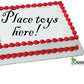 Oasis Supply Construction Play Set Cake Topper Kit #1- Map Included 14 pcs
