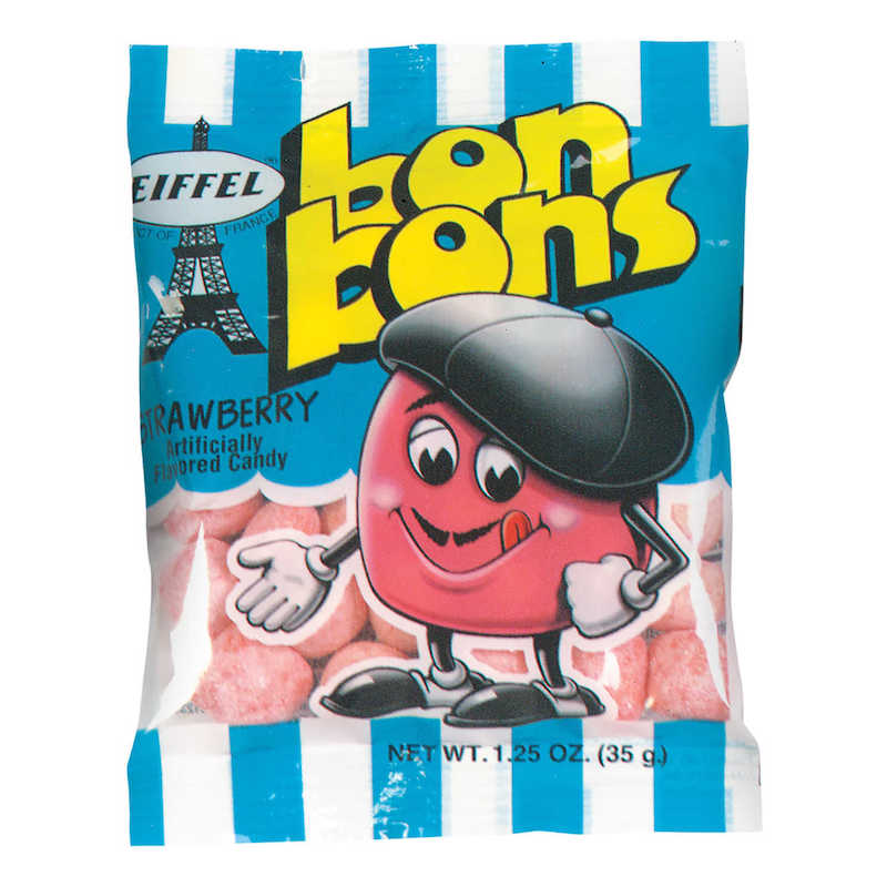 Eiffel Bon Bons Chewy Candy, Various Flavors and Sizes