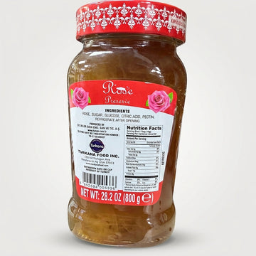Tunas Rose Preserve 28.2 oz - Authentic Turkish Rose Petal Jam