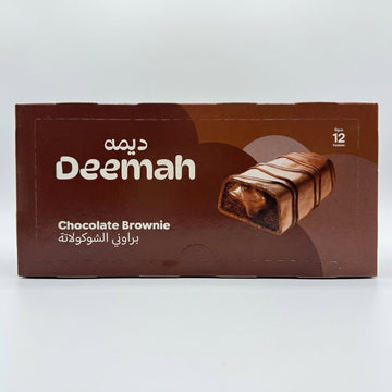 Deemah Chocolate Brownie 12 Pieces - Premium Saudi Brownie Cakes