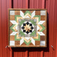 Amish Handmade Barn Quilt Wall Art – Reclaimed Barn Wood – 20.75” x 20.75”