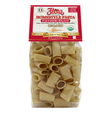 Homestyle Paccheri Rigati Pasta - Organic - 16.02 oz