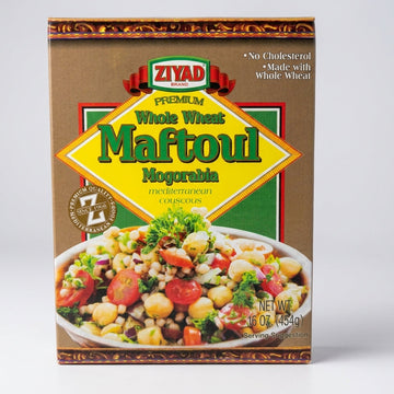 Ziyad Whole Wheat Maftoul 16 oz - Premium Mediterranean Couscous