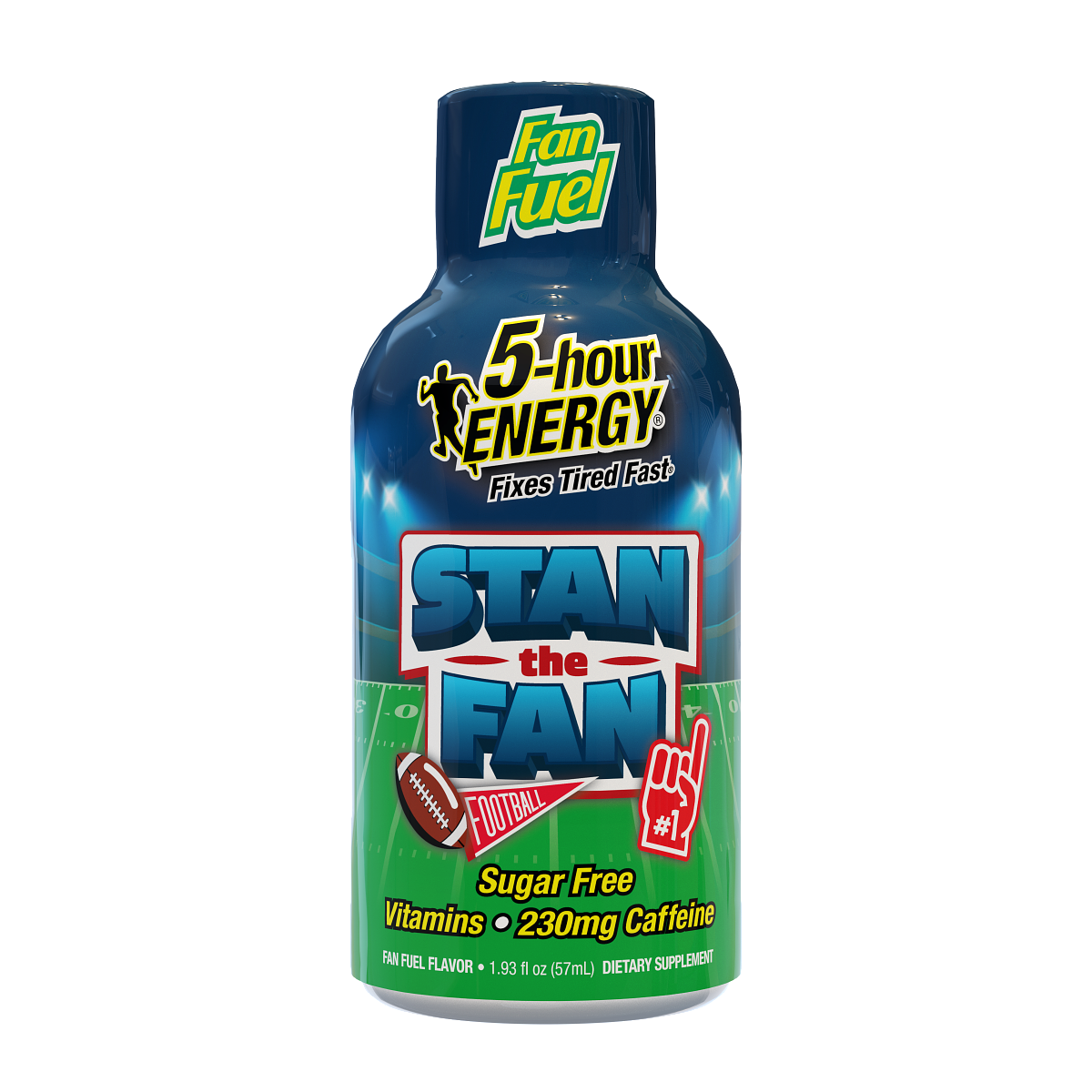 24 Pack 5-hour ENERGY Extra Strength Shots, Fan Fuel Flavor, 1.93 Fl Oz