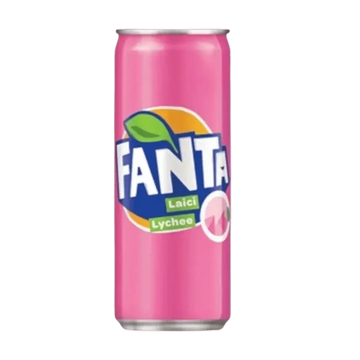 Fanta Lychee – Refreshing Lychee Flavored Soda 320mL Can (Malaysia)
