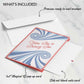 5x7" From Sea to Shining Sea Pop-Up Card