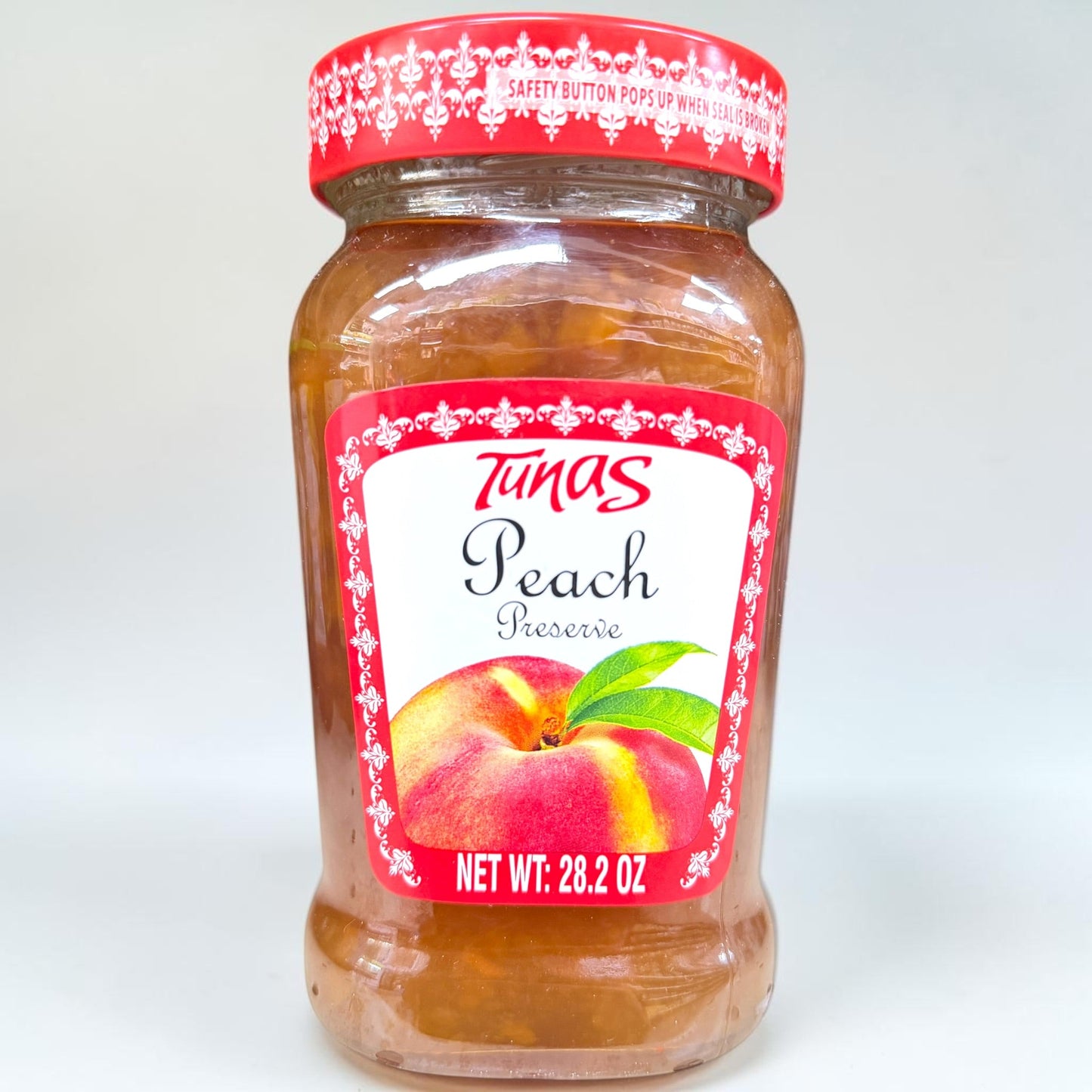 Tunas Peach Preserve 800g - Turkish jam