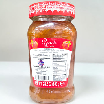Tunas Peach Preserve 800g - Turkish jam