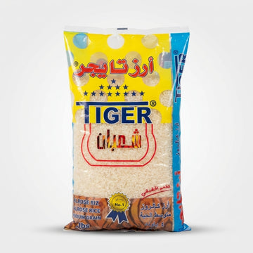 Tiger Calrose Rice 4 lbs - Premium Medium Grain White Rice