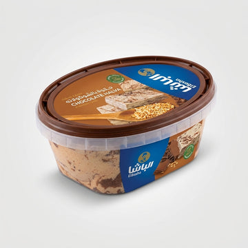 ElBasha Chocolate Halva 400g - Premium Tahini Sesame Halawa