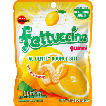 Bourbon Japan Fettuccine Gummy Chewy Candy Various Flavors