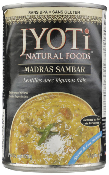 Jyoti Madras Sambar Lentils & Vegetables (12X15 Oz)