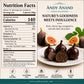 Andy Anand Vegan Belgian Dark Chocolate Figs - 24 Pc Gift Box, Premium 60% Cocoa Butter, Dairy-Free Gourmet Confection, Perfect for Birthday, Valentine’s &amp; Anniversary Gifts - Handcrafted in California