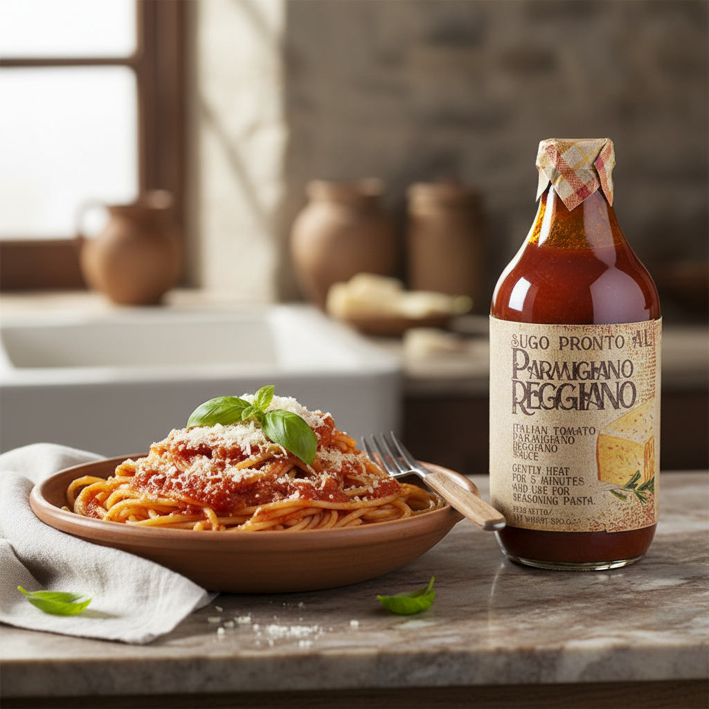 Artigiani dei Sapori, Italian Tomato Parmigiano Reggiano Sauce,  11.6 oz (328g)