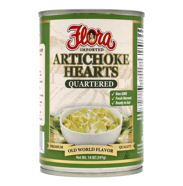 Artichoke Hearts - Quartered - 14 oz