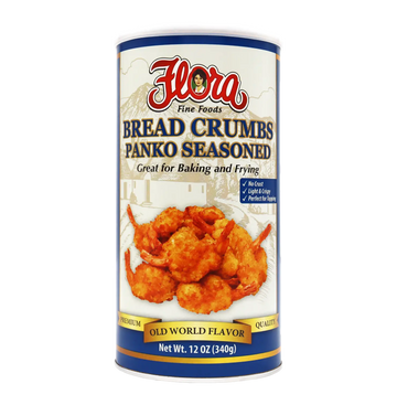 Bread Crumbs - Panko Seasoned - 12 oz