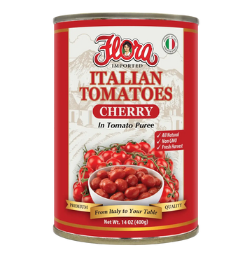 Cherry Tomatoes - In Tomato Puree - 14 oz