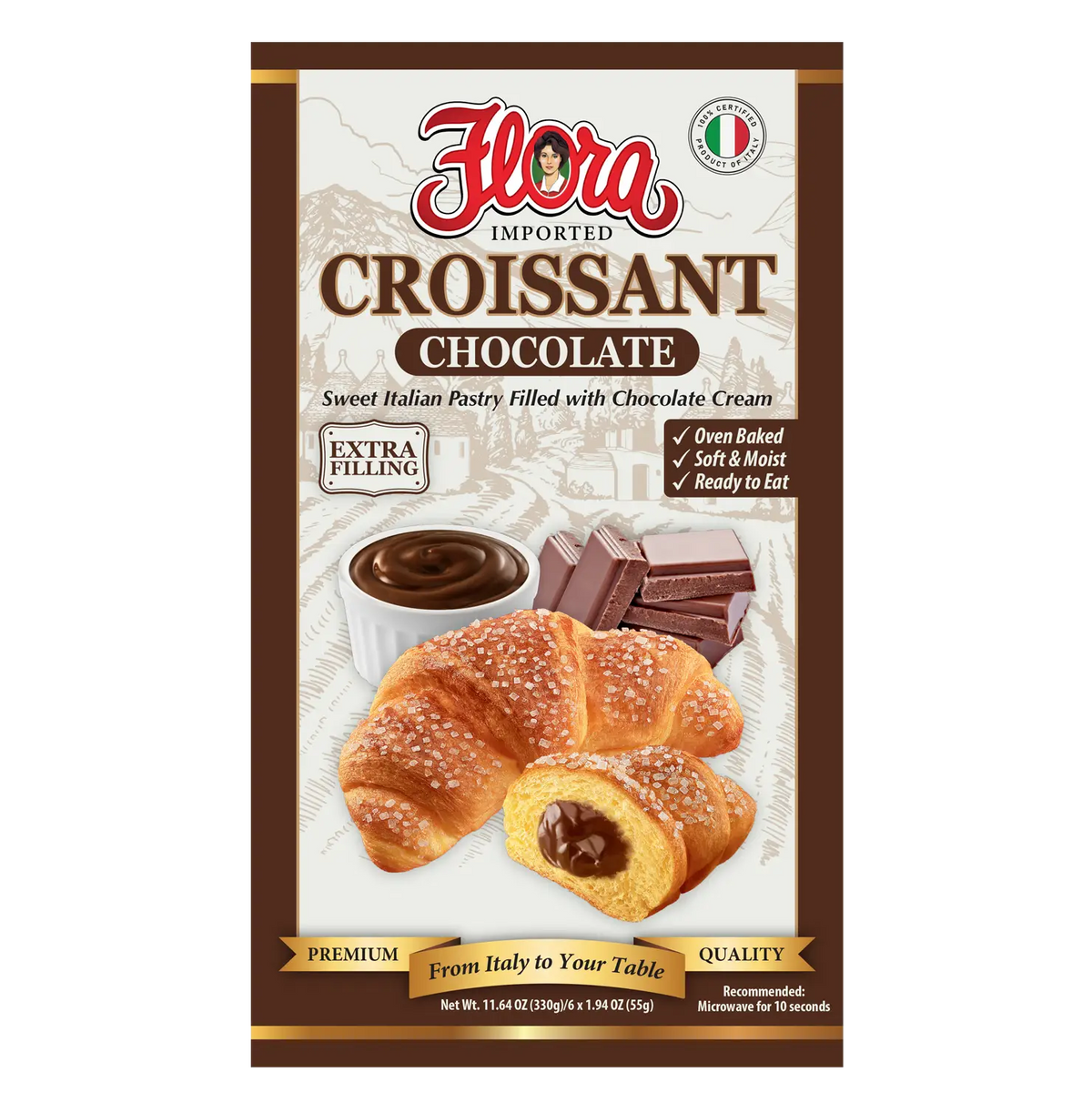 Croissants - Chocolate - 11.64 oz