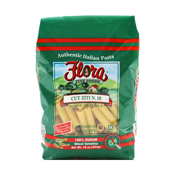 Cut Ziti Pasta No. 18 - 16 oz
