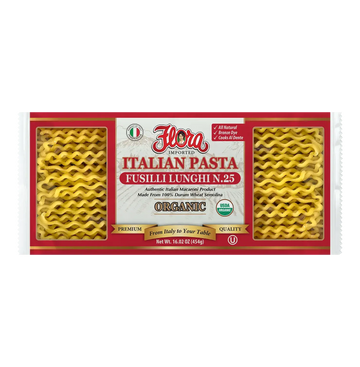 Fusilli Lunghi Pasta No. 25 - Organic - 16.02 oz