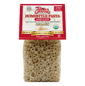 Homestyle Anellini Pasta - Organic - 16.02 oz