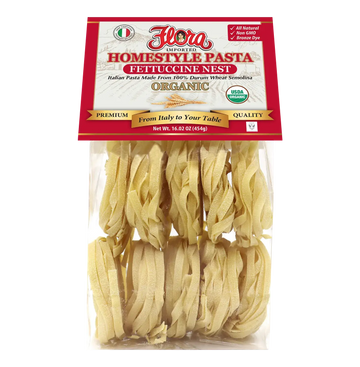 Homestyle Fettuccine Pasta Nest - Organic - 16.02 oz
