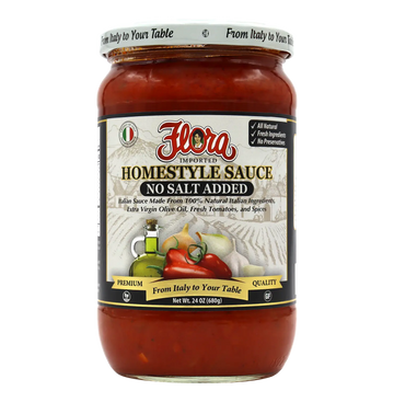 Homestyle No Salt Added Sauce - 24 oz