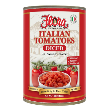 Italian Diced Tomatoes - In Tomato Puree - 14 oz
