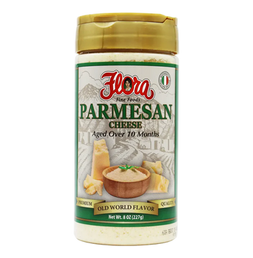 Parmesan Cheese Grated - Aged Over 10 Months - 8 oz