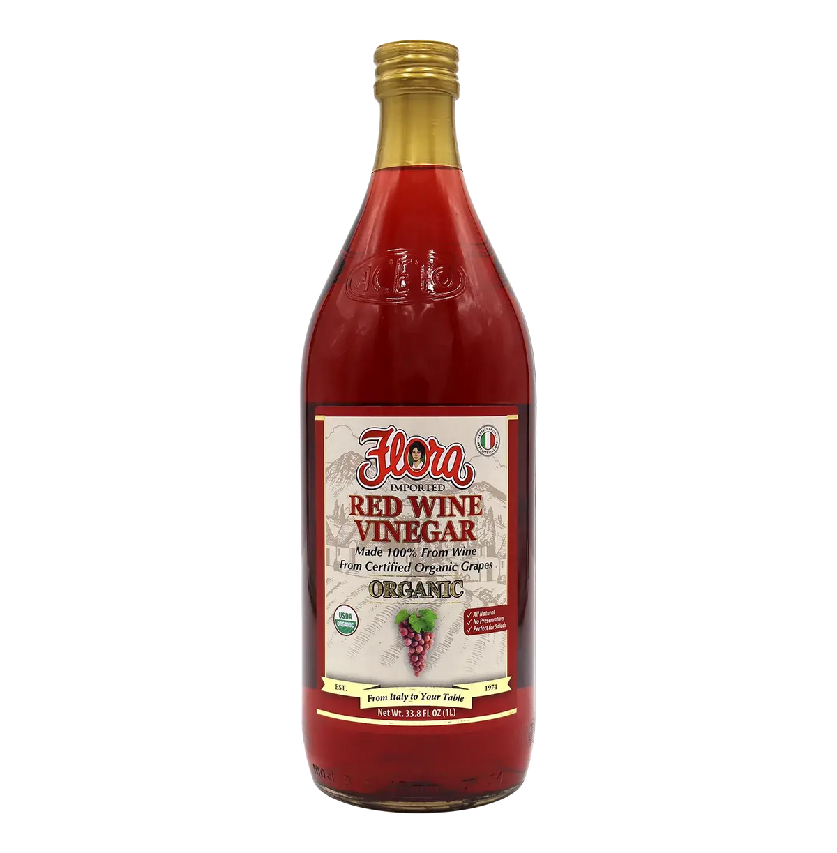 Red Wine Vinegar - Organic - 1 L