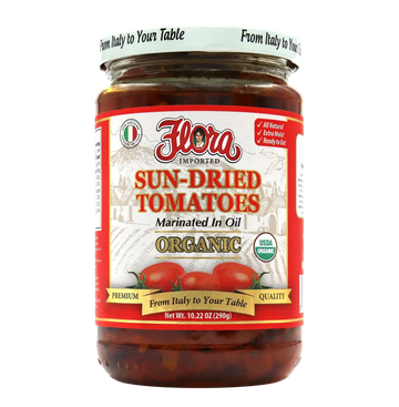 Sun-Dried Tomatoes - Marinated In Oil Organic - 10.22 oz