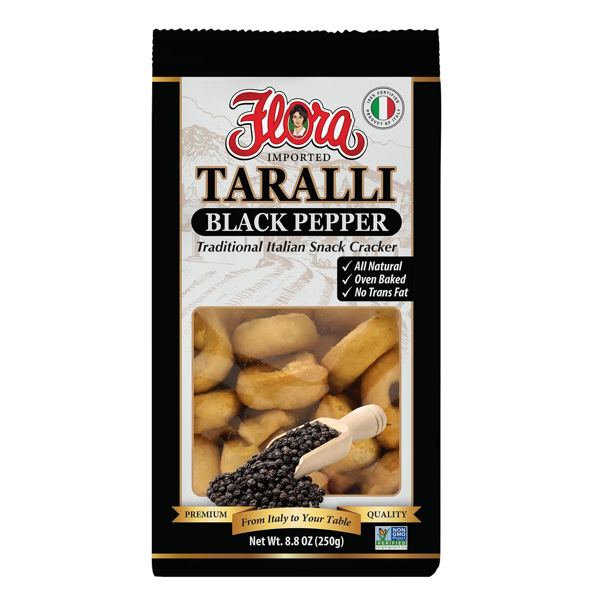 Taralli - Black Pepper - 8.8 oz