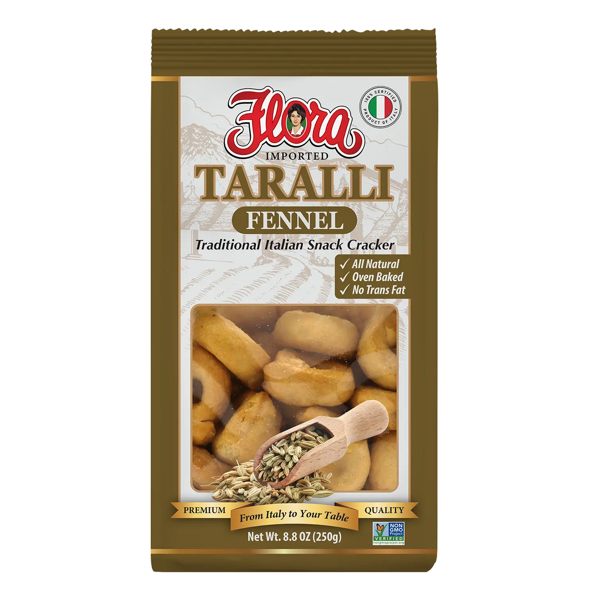 Taralli - Fennel - 8.8 oz