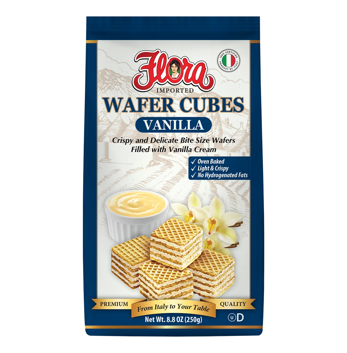 Wafer Cubes - Vanilla - 8.8 oz
