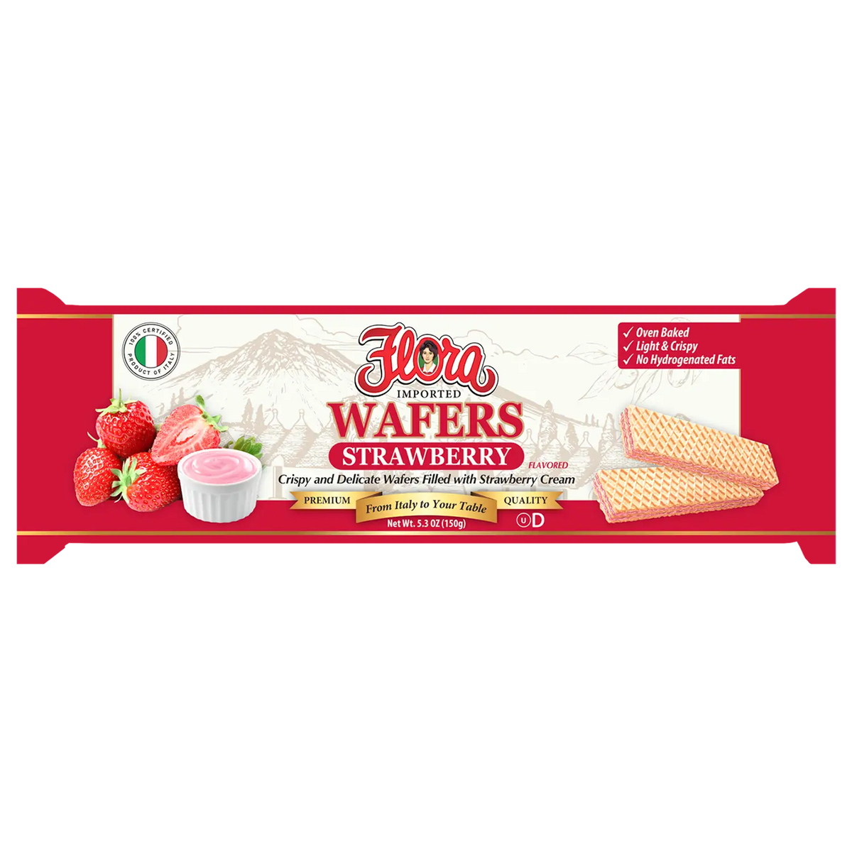 Wafers - Strawberry - 5.3 oz