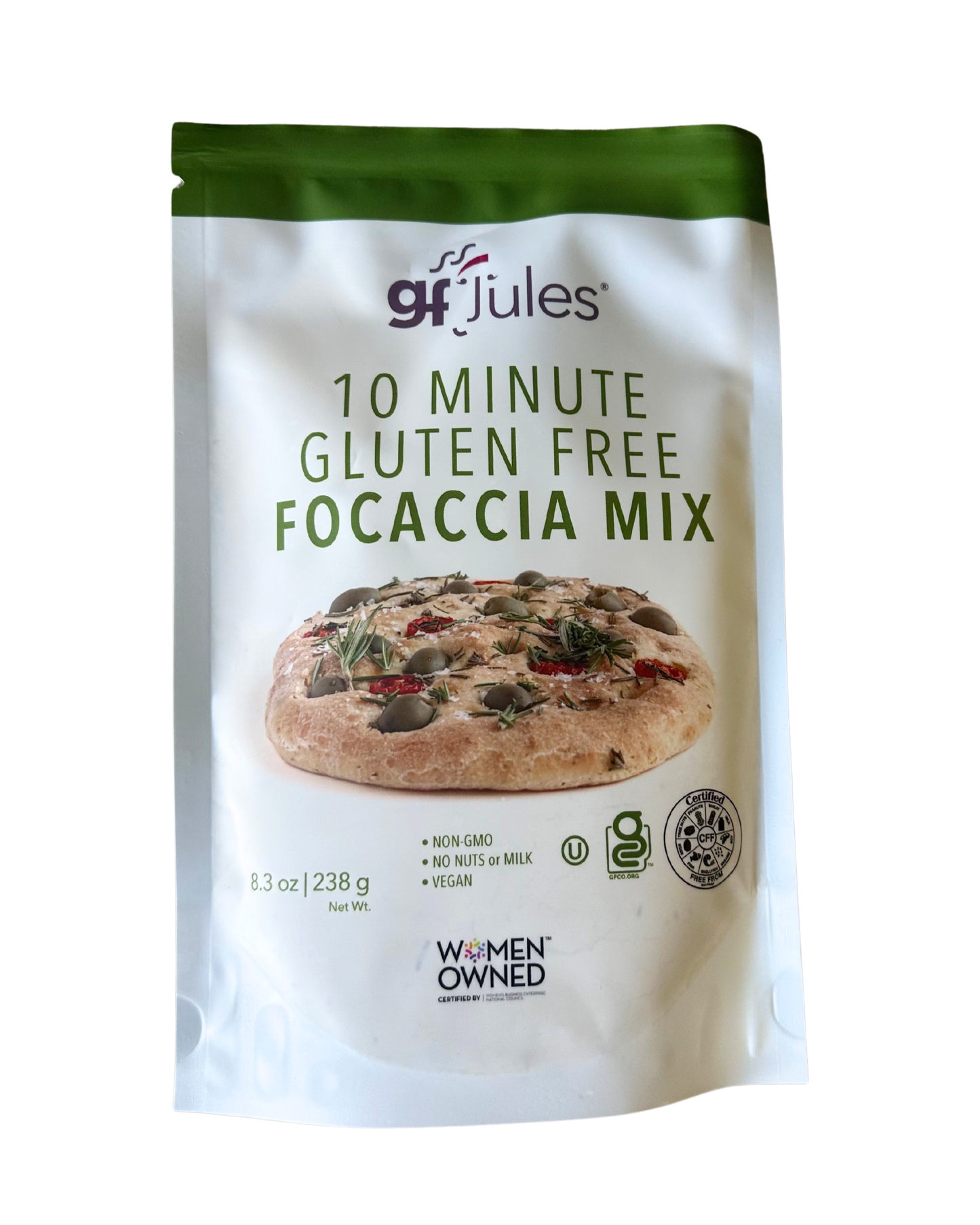 10-Minute Gluten Free Focaccia Mix