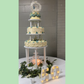 Elegant 12.5" High x 10" Wide Water Fountain for Cakes