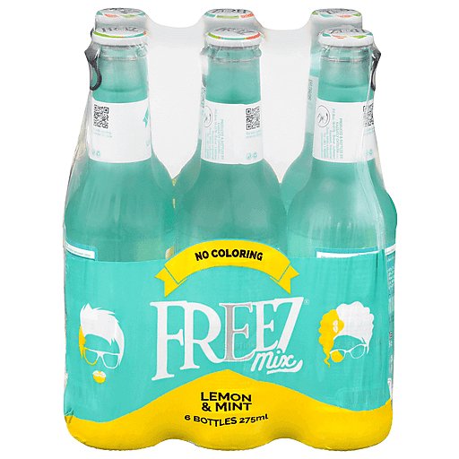 Freez Mix Lemon & Mint Beverage 6-Pack