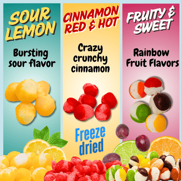 Freeze Dried Candy Trio Pack
