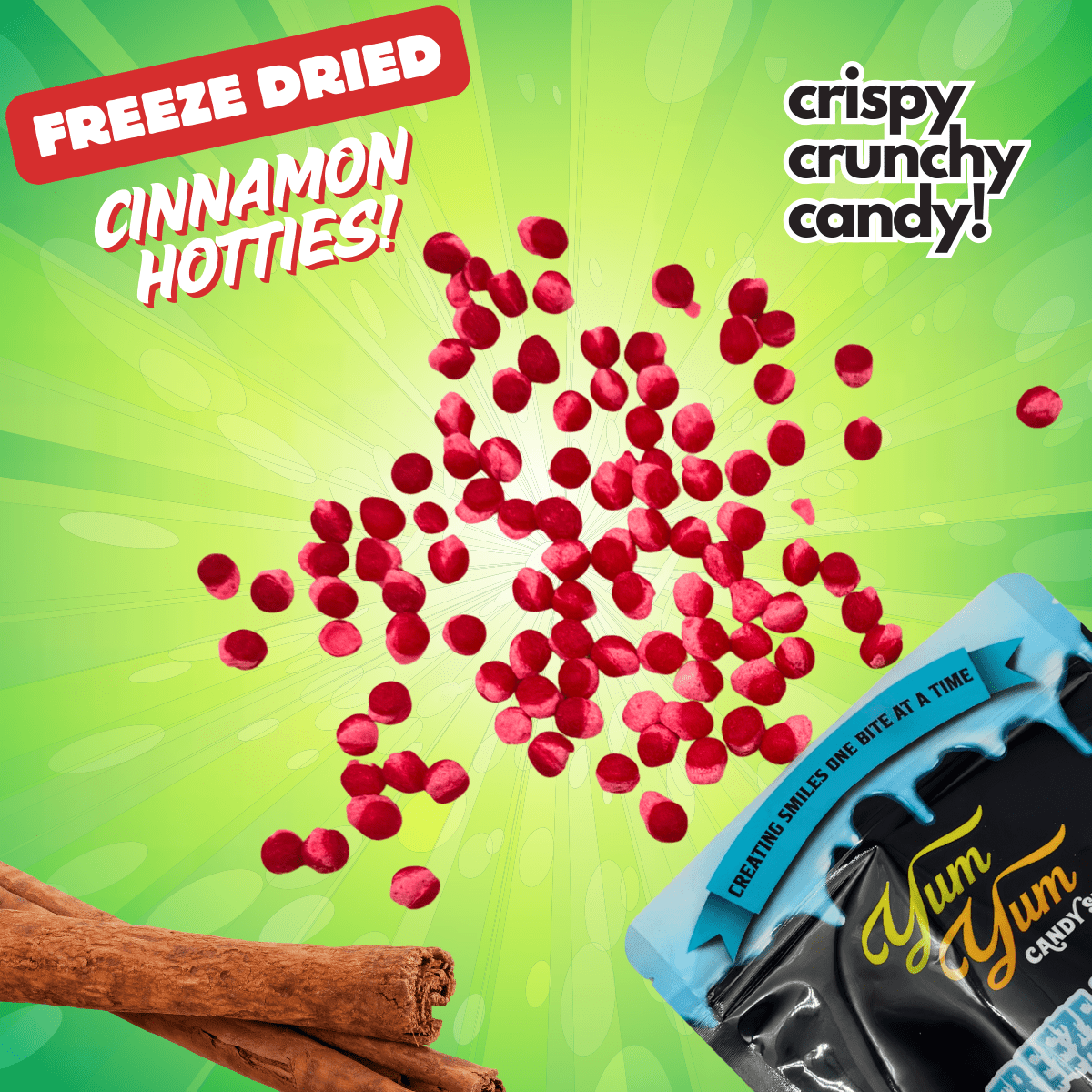 Freeze Dried Cinnamon Hotties