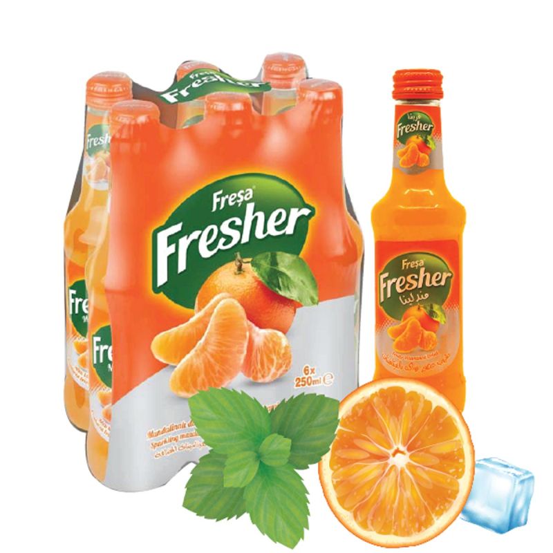 Fresa Fresher Mandarin Juice 6x250ml