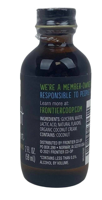 Food Flavorings, Non-Alcoholic 2 oz