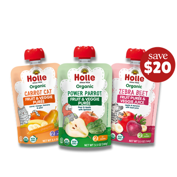 Holle Fruit & Veggie Pouches Bundle