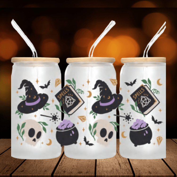 Pumpkin Spice Aesthetic Cup – Autumn Iced Coffee Tumbler, Reusable Drinkware